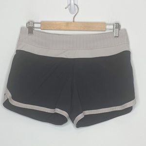 Lululemon Running shorts size 6 Black 4.5” inseam